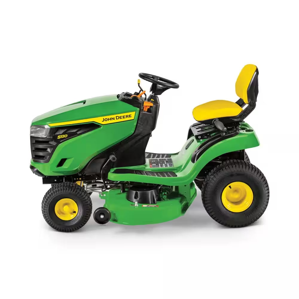 John Deere S120 42 In. 22 HP V-Twin Hydrostatic Gas Riding Lawn Mower