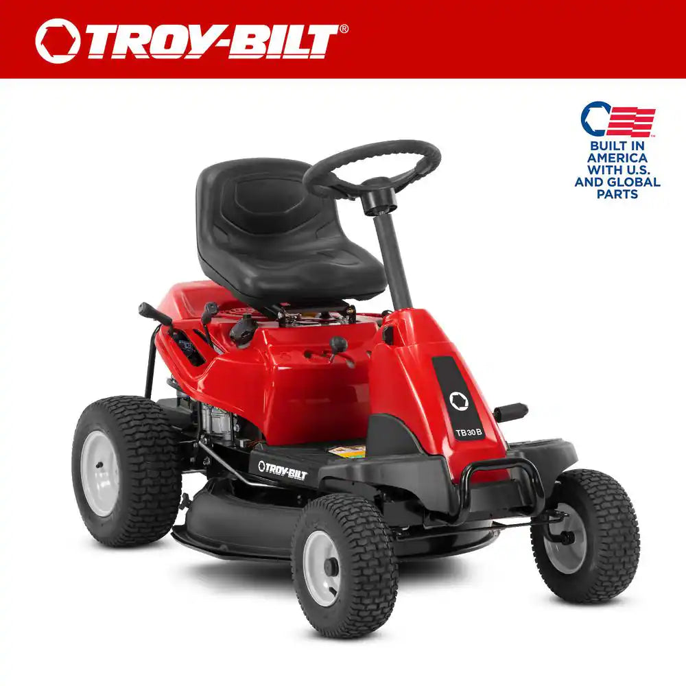 Troy-Bilt TB30B 30 In. 10.5 HP 6-Speed Manual Rear Engine Riding Mower