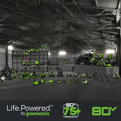 80V 21" Self-Propelled Mower 5-pc Combo Kit w/ (1) 4Ah Battery, (1) 2Ah Battery & (2) Chargers