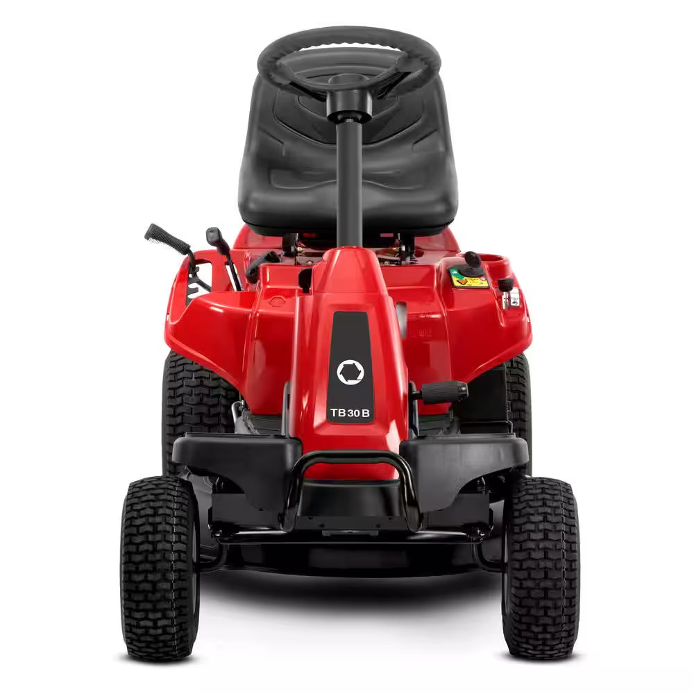 Troy-Bilt TB30B 30 In. 10.5 HP 6-Speed Manual Rear Engine Riding Mower